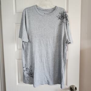 Dragon Tattoo Design Tee Blk/Gray Size Medium Retro 90s Quiet Cool Factor Grunge